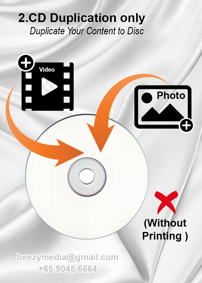Singapore CD DVD Replication printing service