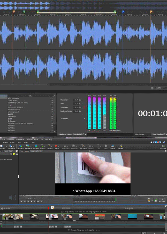 Video & Audio Editing